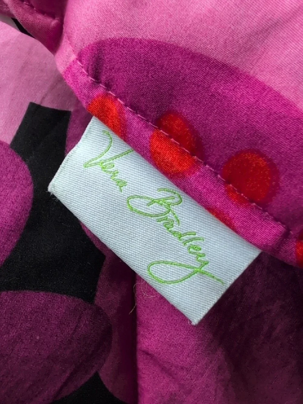 Vera Bradley Va Va Bloom Y2K Cotton Queen Comforter & Shams Floral Reversible